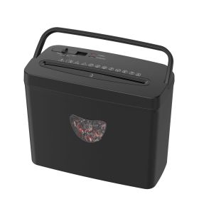 Paper Shredder for Home Use,5 Sheets Small Crosscut Paper Shredder,P-4 Security Level with 2.38-Gallon Basket