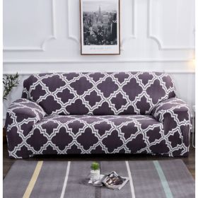 Elastic Universal Sofa Cover (Option: Gray-90 140cm)
