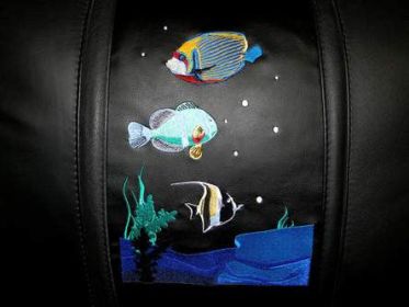 Under The Sea Logo Panel (Logo Panel Size: 30" Panel For All Other Chairs)