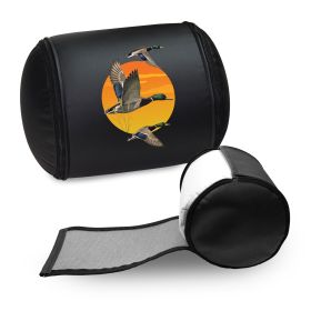 Mallards Flying Logo Panel (Logo Panel Size: 30" Panel with Display Pillow)